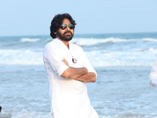 JSP Chief Shri Pawan kalyan Visits Rushikonda